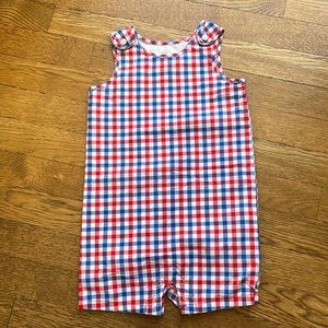 Like new checkered shortall